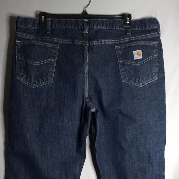 Carhartt FR Flame Resistant Cat2 Traditional Fit Men's Straight Dark Jeans 44x30 - Picture 5 of 10
